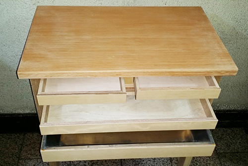 국산(벽1인용) 미니 세공책상 작업대