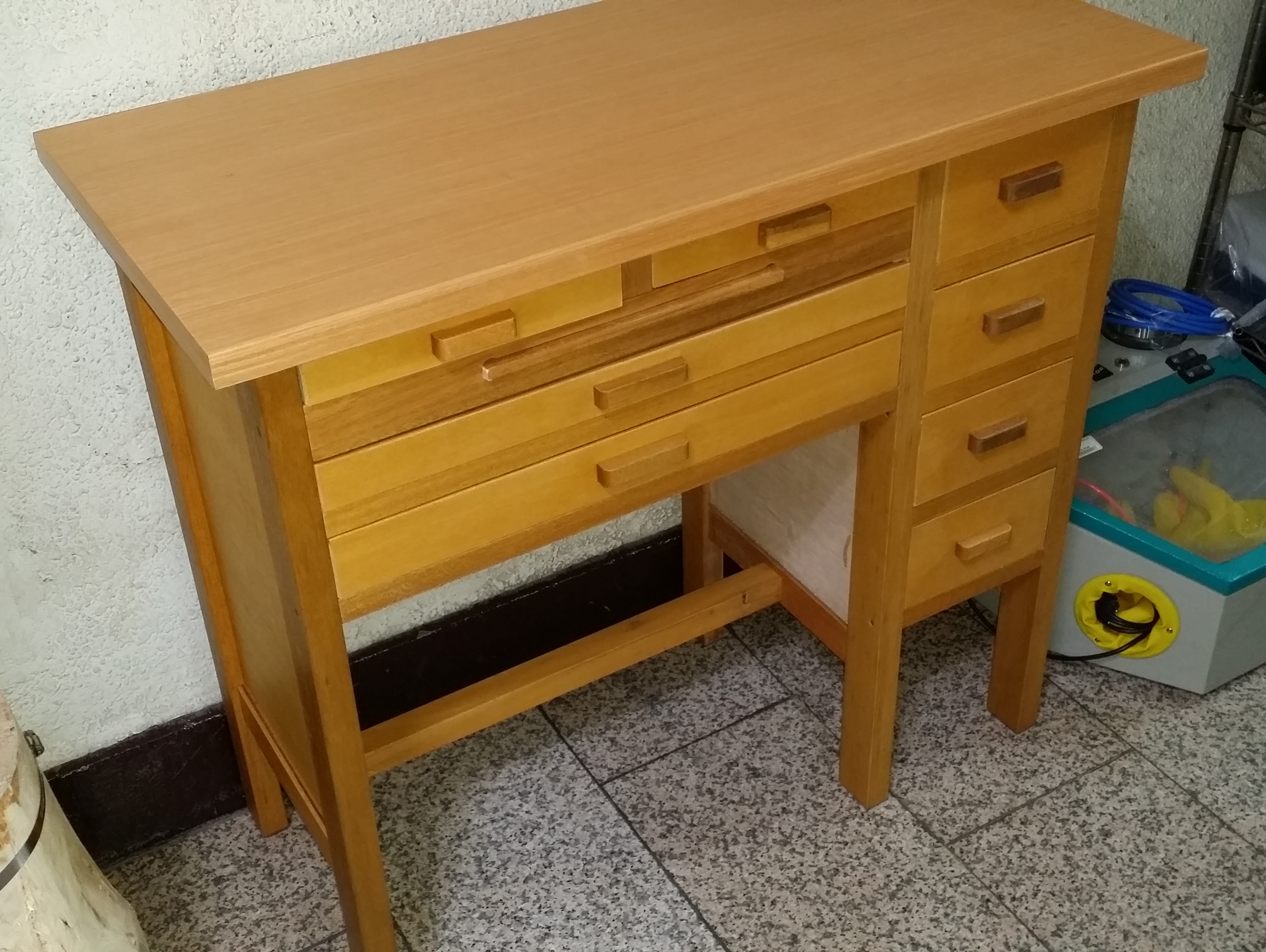 국산(벽1인용) 세공책상 작업대