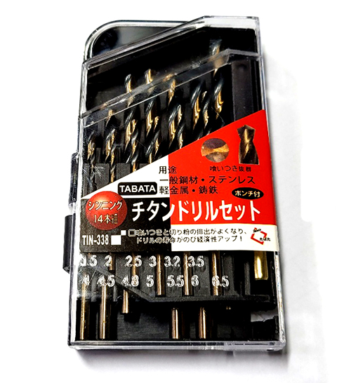 드릴날 세트 (13P) 수동펀치포함