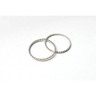 링반지 (꽈베기) 2개