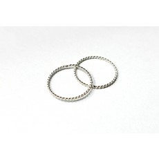 링반지 (꽈베기) 2개