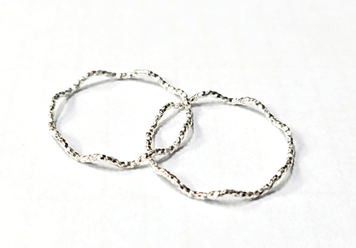 링반지 (웨이브 커팅) 2개