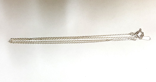 은체인 목걸이 완제품