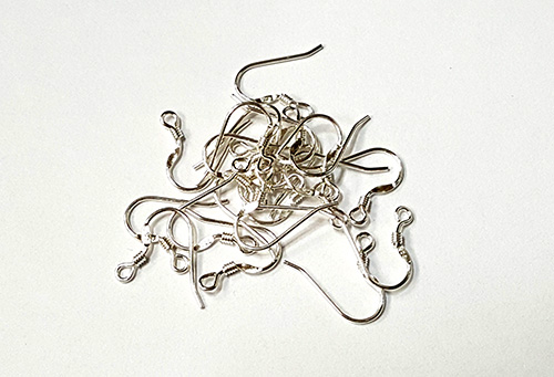 은장식 낚시고리(1쌍)