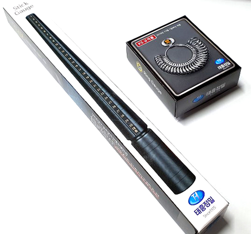 반지 링게이지 이지 봉게이지 홈X (레이져가공) 세트