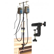 와이어 핸드피스 걸이 2구(클램프형)