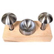 버섯 모루 공이 세트